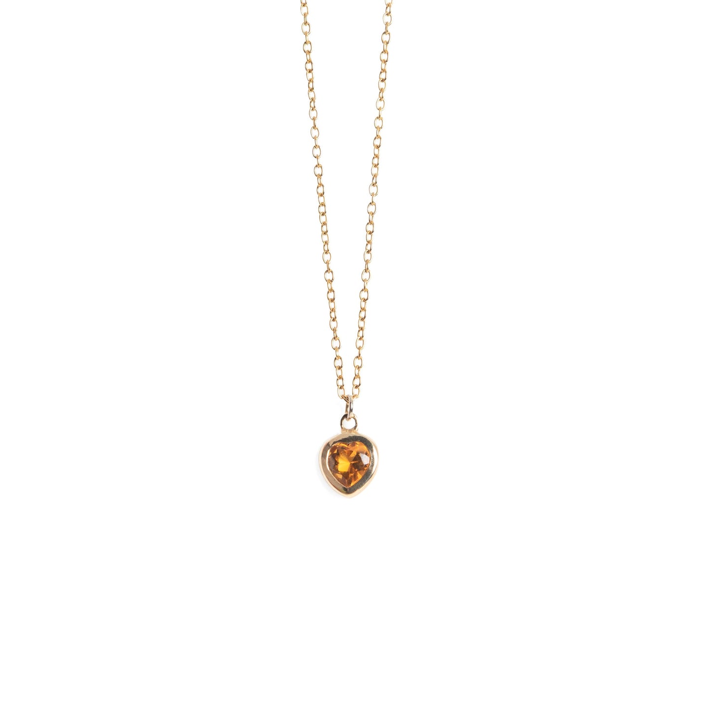 Sailor small chunchy heart pendant