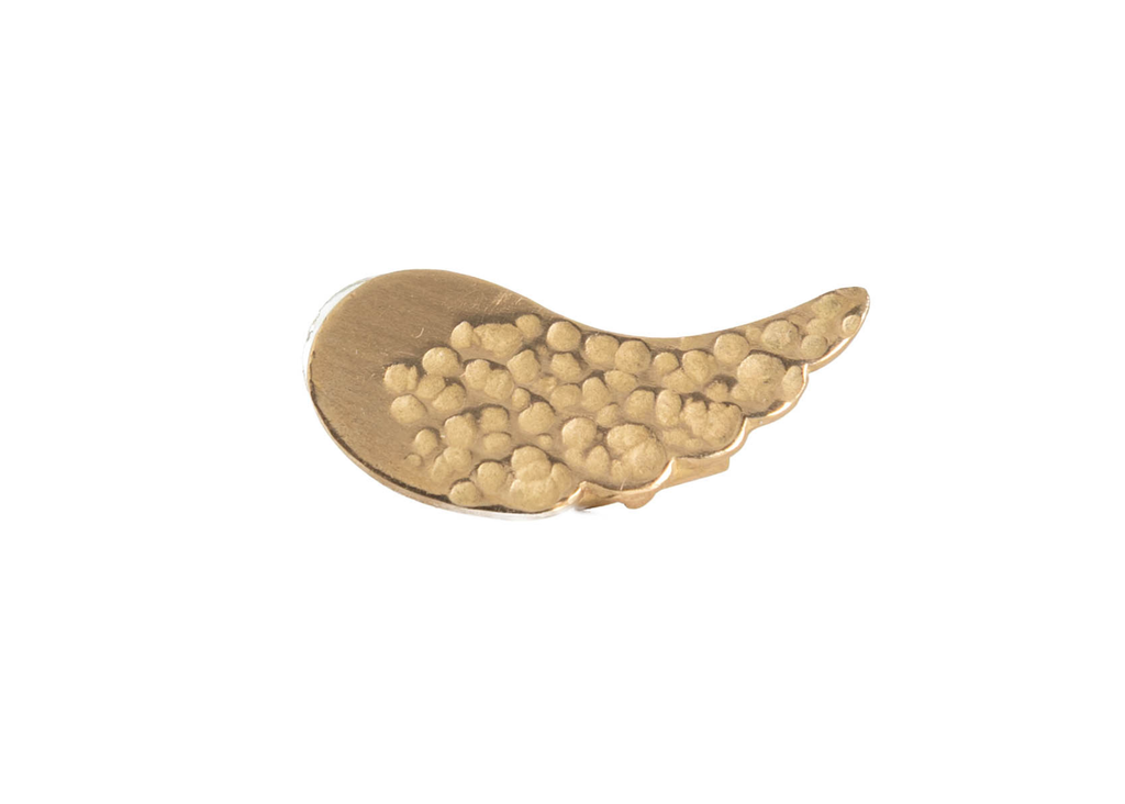 Angel wing mono earring