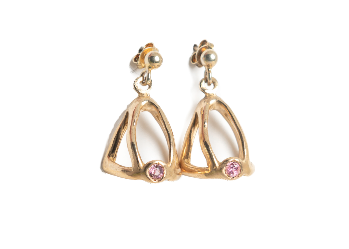 Anubis earrings