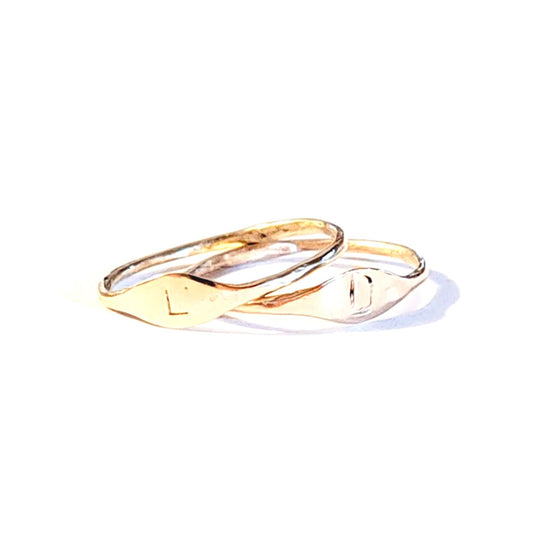 Initials Ring