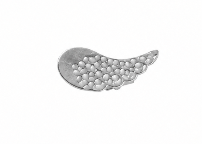 Angel wing mono earring