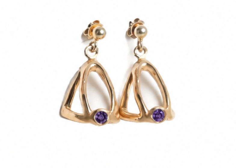Anubis earrings