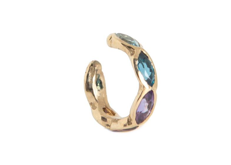 Arco-íris earcuff