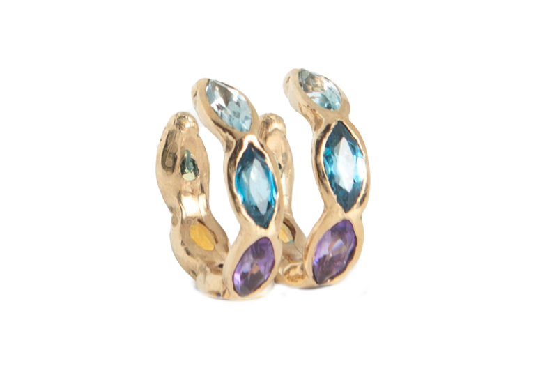Arco-íris earcuff