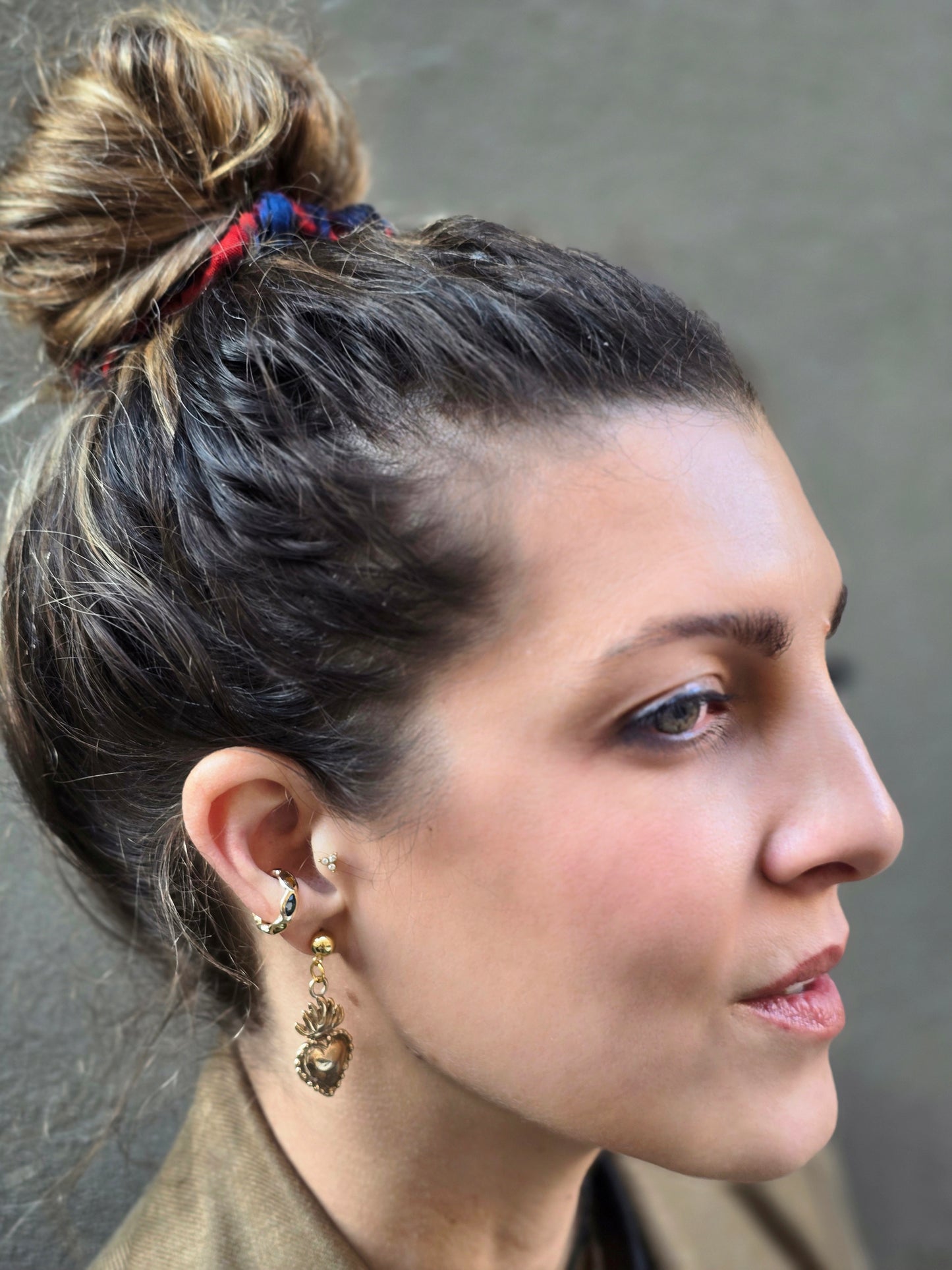 Arco-íris earcuff