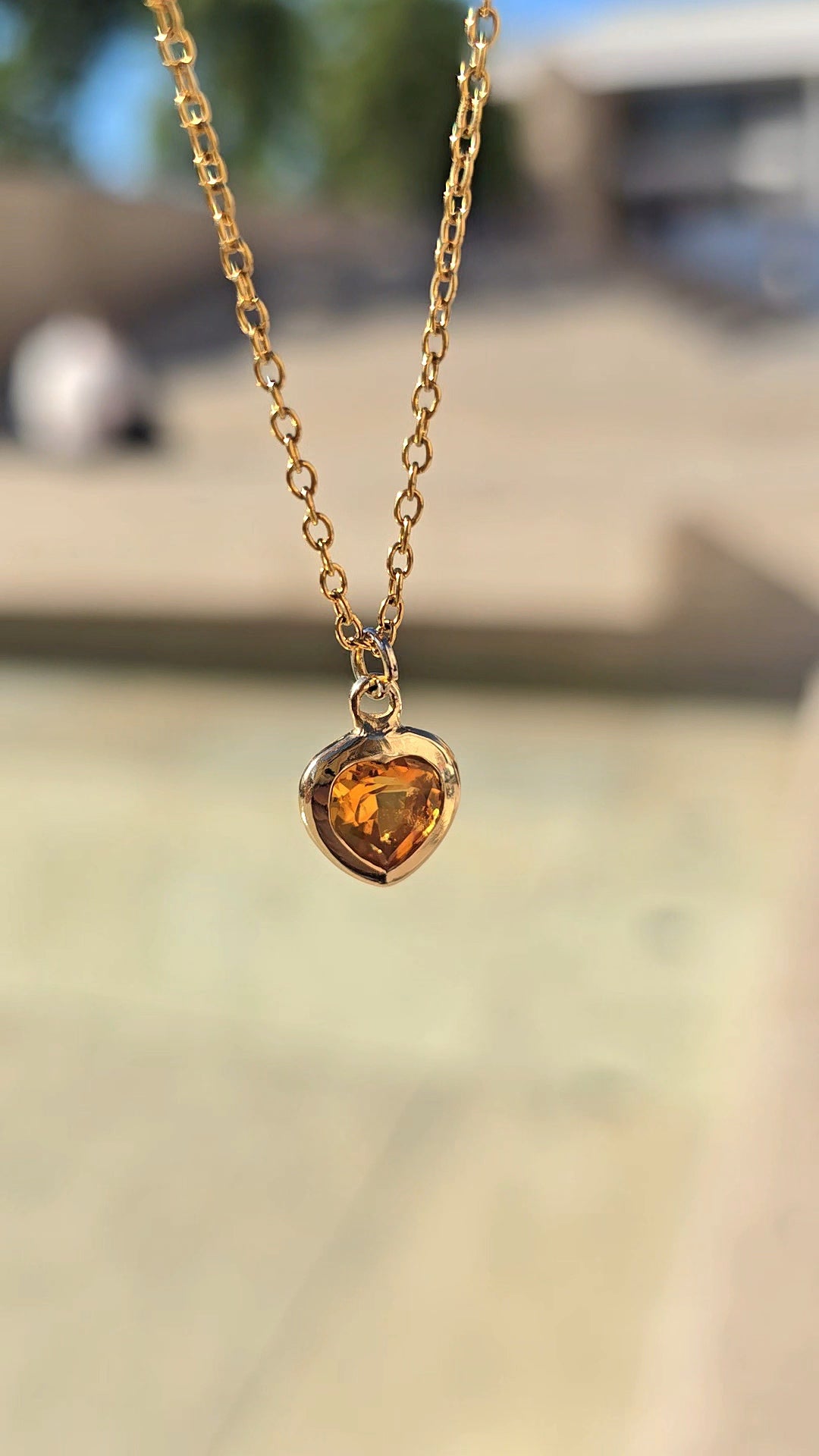 Sailor Venus small chunchy heart pendant