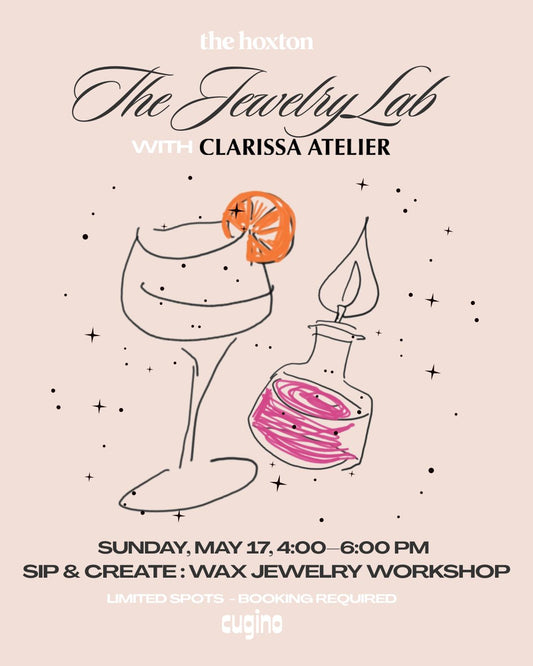 Workshop di gioiello a cera persa + Aperitivo