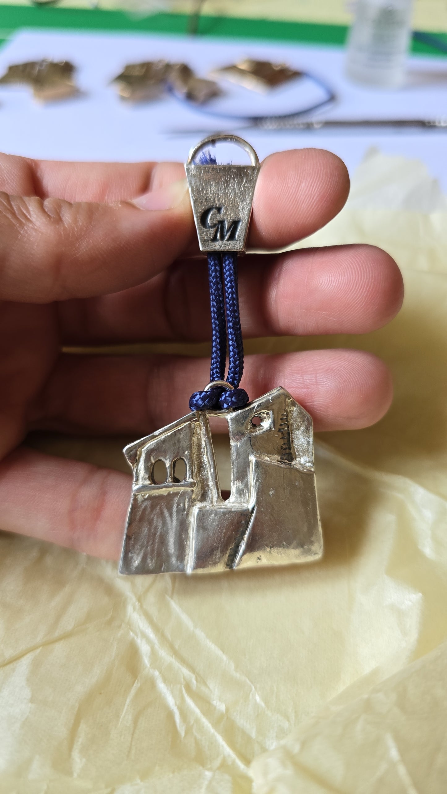Castello di Bisaccia Keychain