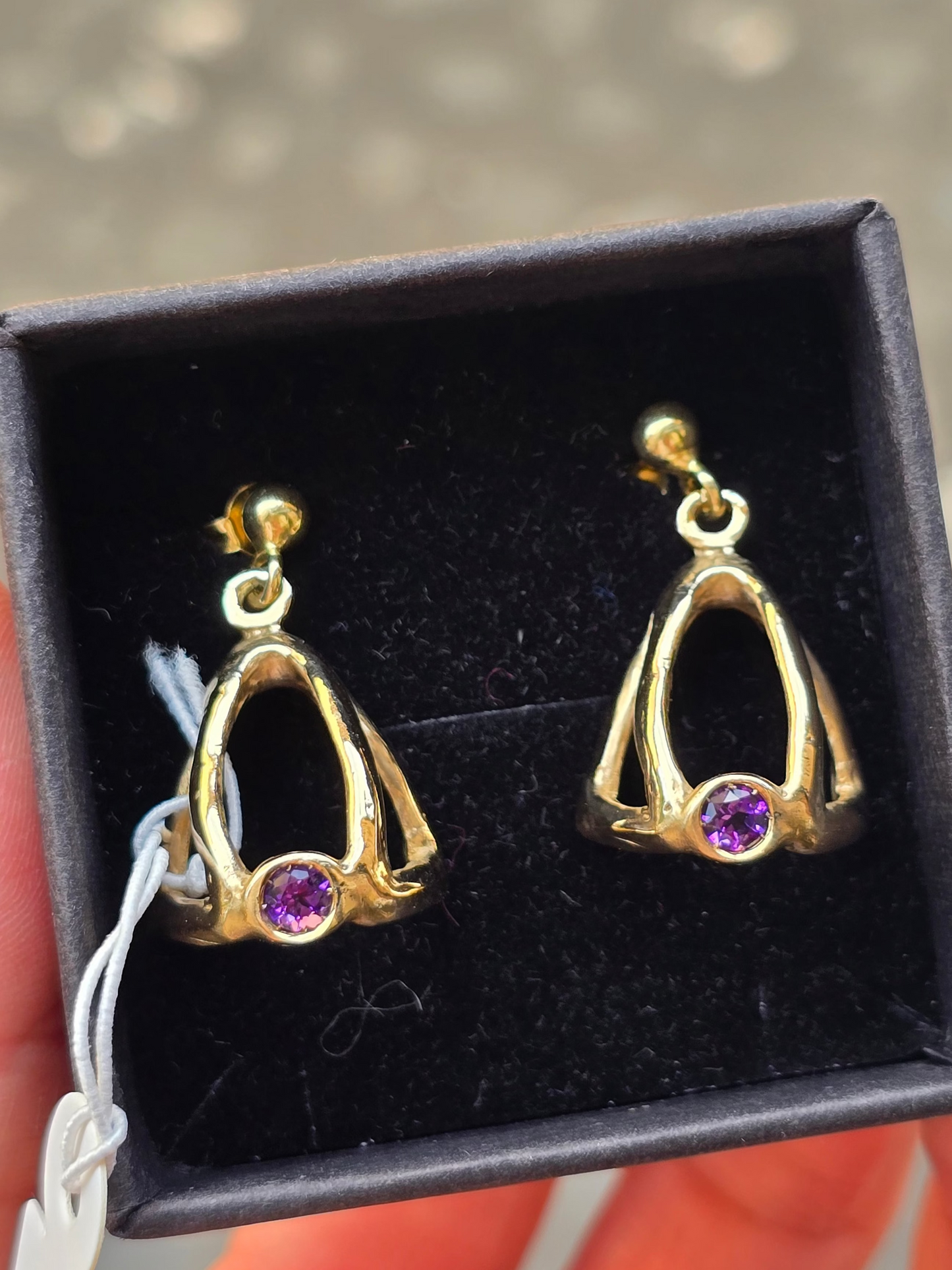 Anubis earrings