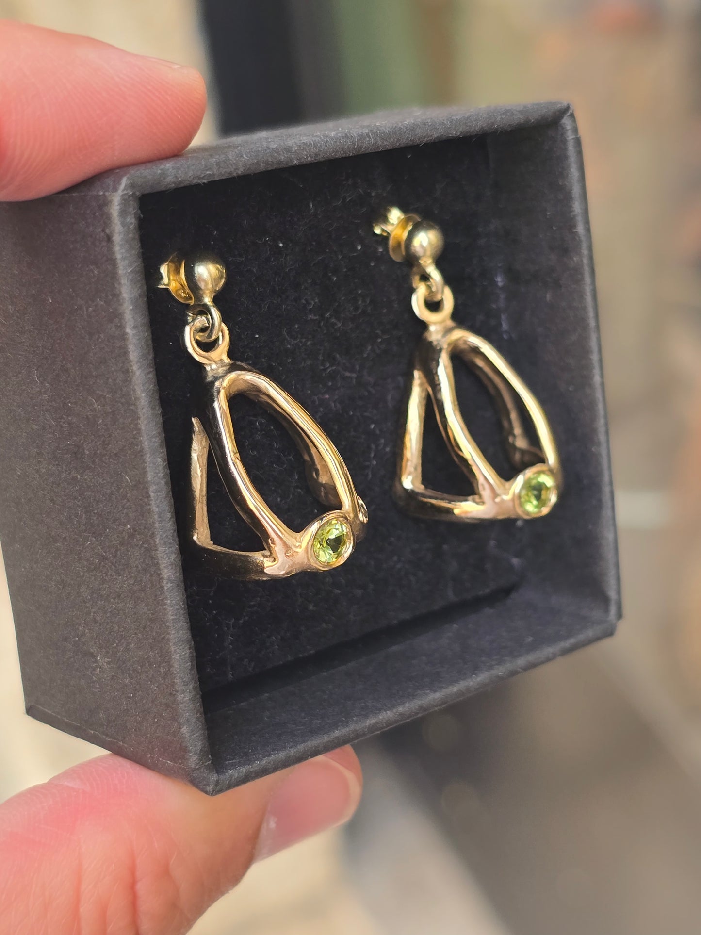 Anubis earrings