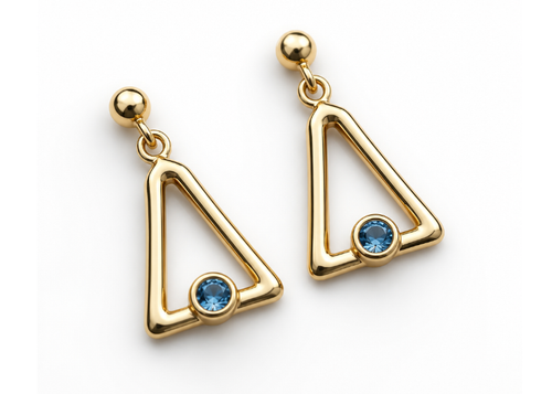 Triangle earrings
